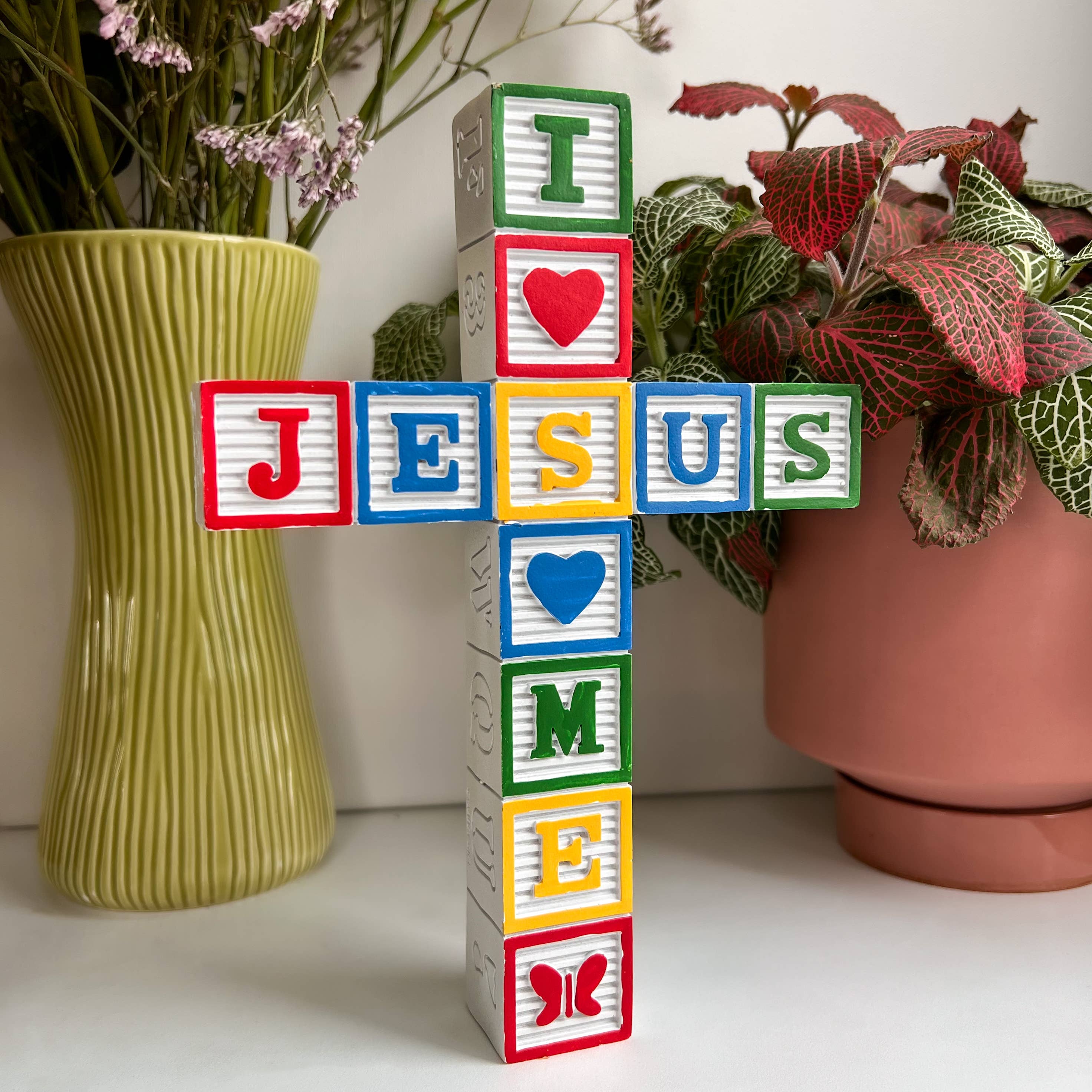 Abbey + CA Gift - Wholesale Wall Cross - Baby Block Wall Cross3