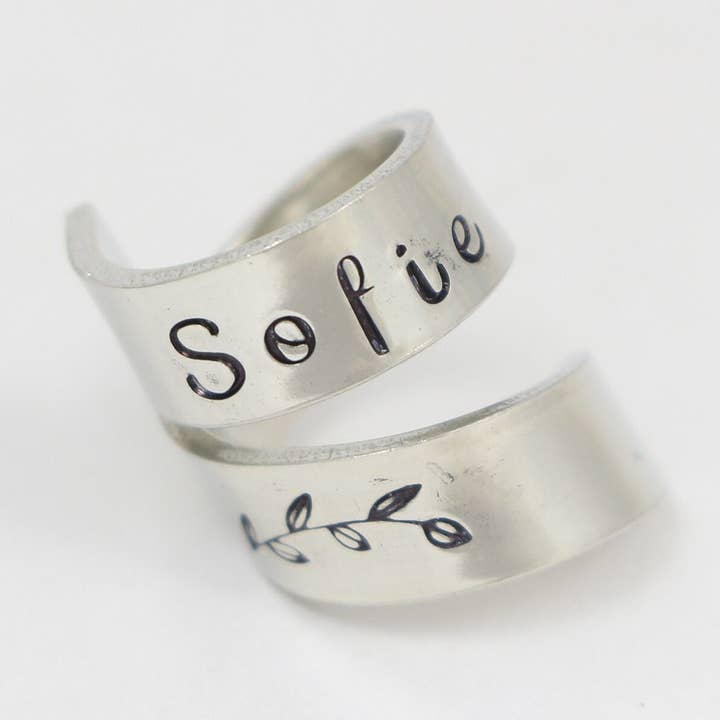 Personalized Stethoscope Tag, Charm, ID Ring & Nurse Gift for wholesale by The Silver Diva