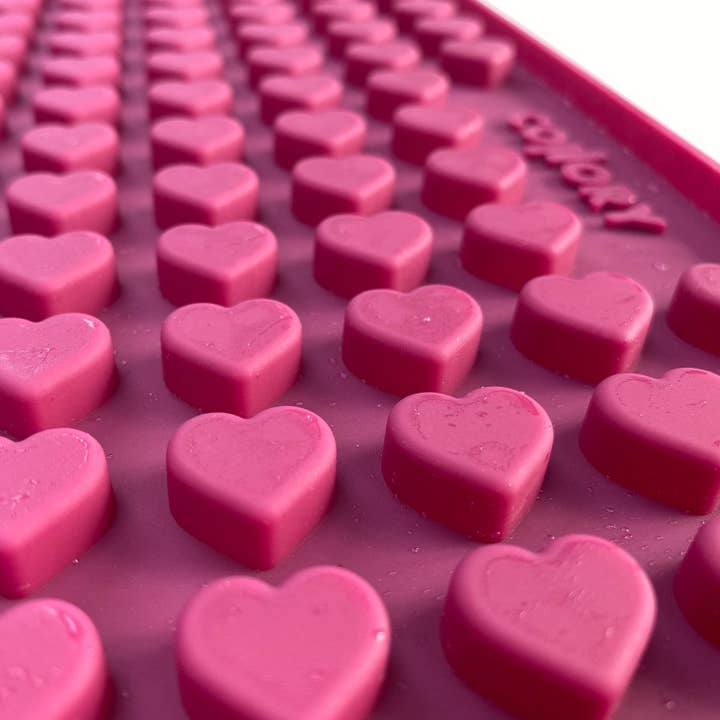 Collory – snacks e guloseimas - Cão por atacado – Tapetes de silicone para assar em formato de coração (mini e médio)20