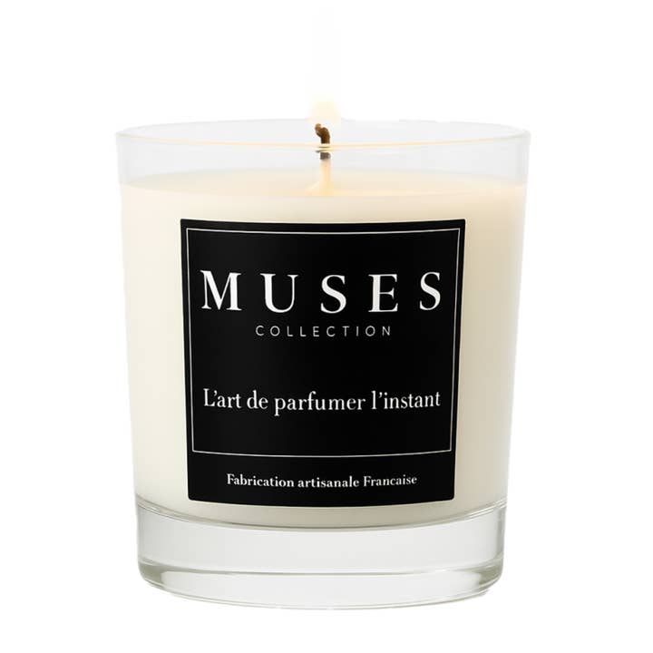 Bougie Parfumée Artisanale - Fleur De Sienne - 200 g pour la vente par collection MUSES