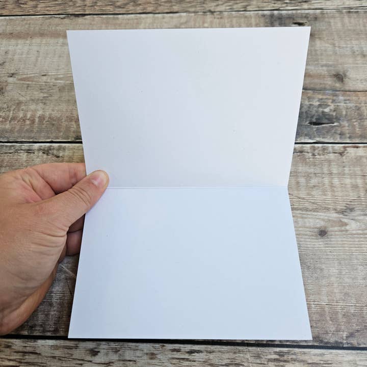 Flotsam Prints - Wholesale Everyday Greeting Card - With The Flow - Single Greetings Card3