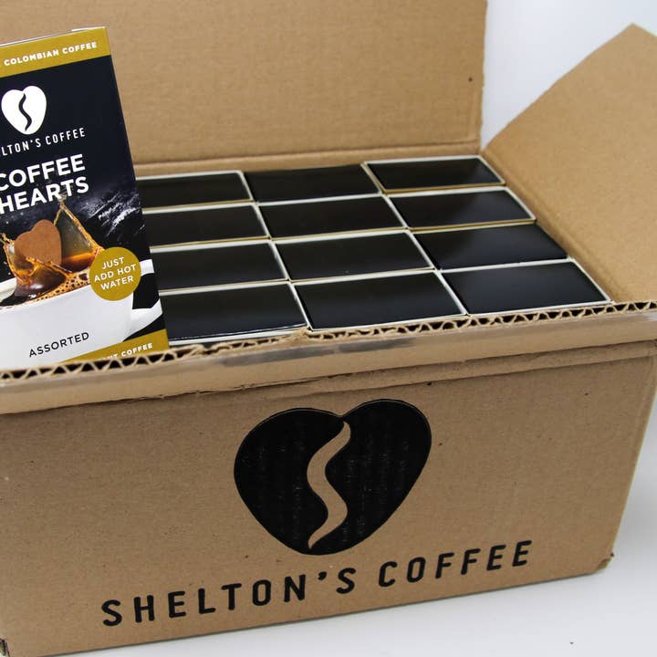 Verschiedene Geschmacksrichtungen Master Box für den Großhandel von Shelton’s Coffee