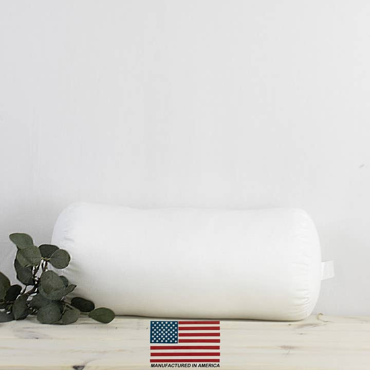 UniikPillows - Vente Inserts d'oreiller - 8 x 22 | Insert de traversin | Insert d'oreiller en polyester hypoallergénique pour l'intérieur et l'extérieur | Insert de qualité | Forme de traversin | traversin rond