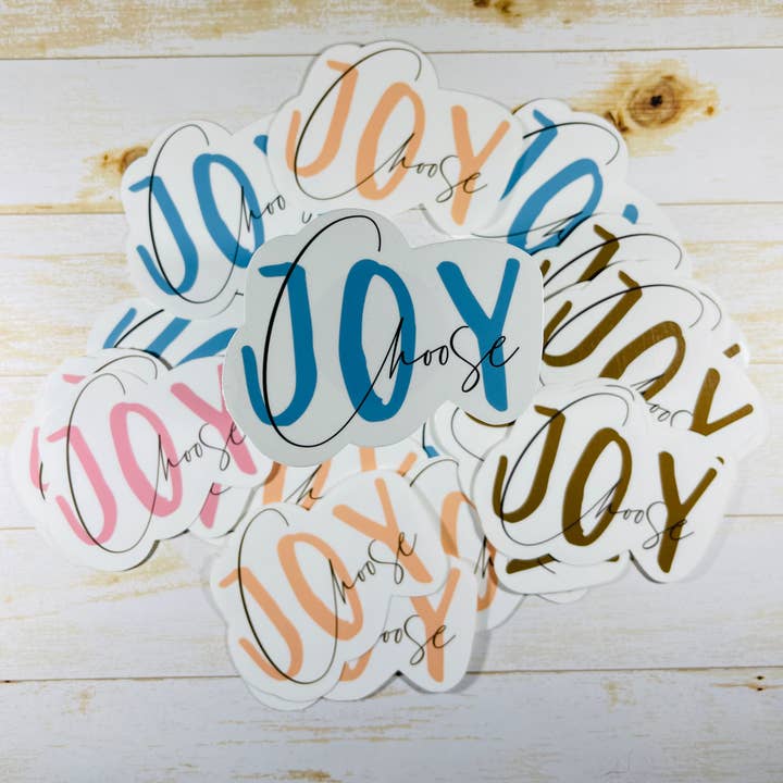 Choose Joy Sticker Encouragement Sticker and other Purchase Wholesale choose joy. Free Returns & Net 60 Terms on Faire trending on Faire.