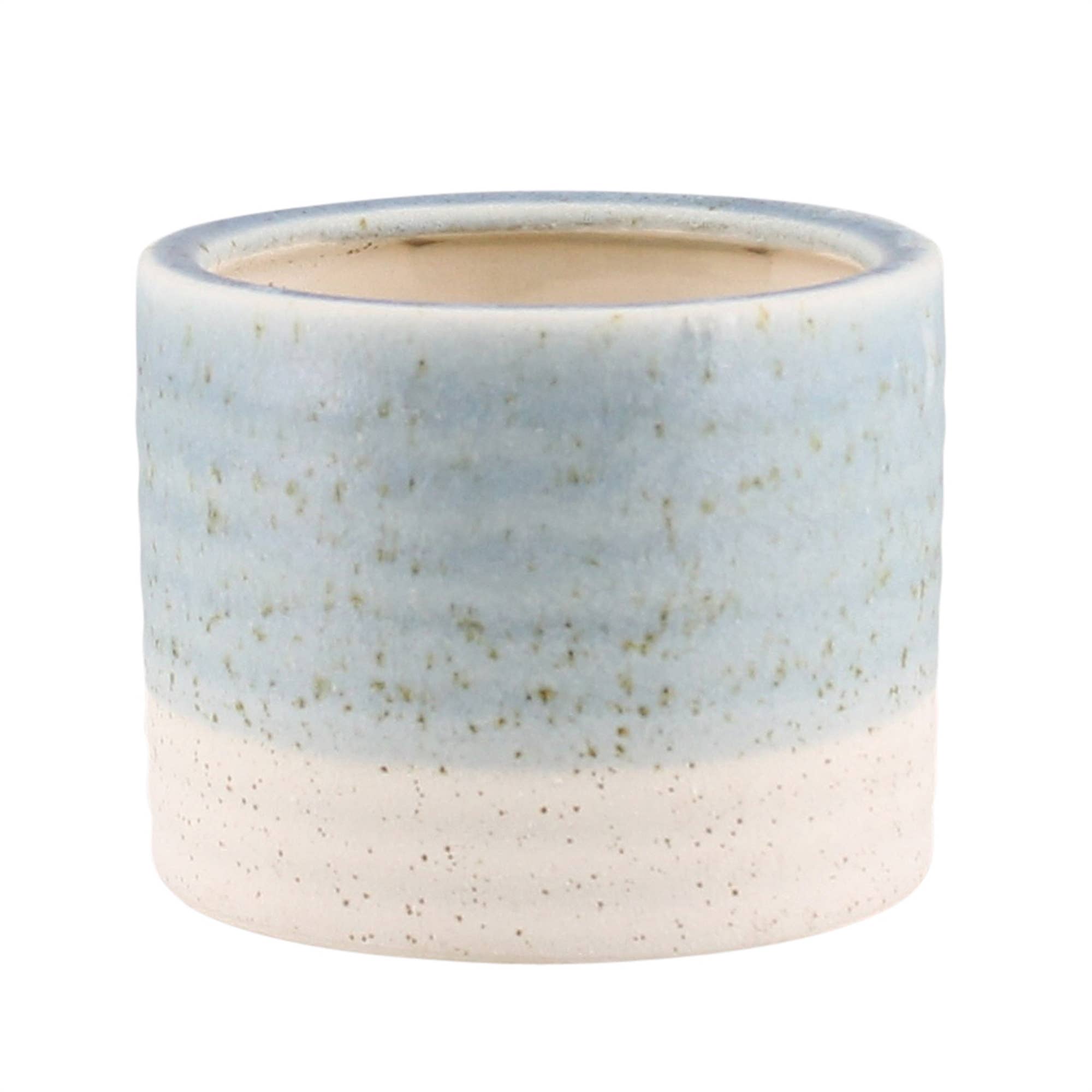 HomArt - Wholesale Plant Pot - Isle Cachepot, Ceramic - Sm - Light Blue0