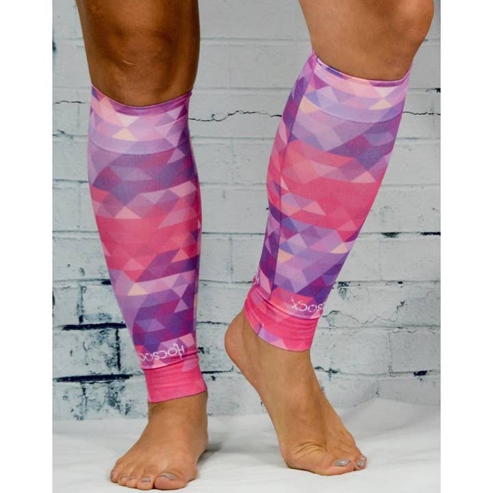 Hocsocx, Inc. - Wholesale Socks - Women's - Pink Kaleidoscope Leg Sleeves2
