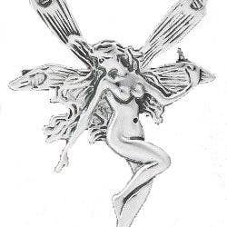 Alfinete Pin Fadas Grande Detalhe Prata de Lei por atacado de Silver Insanity