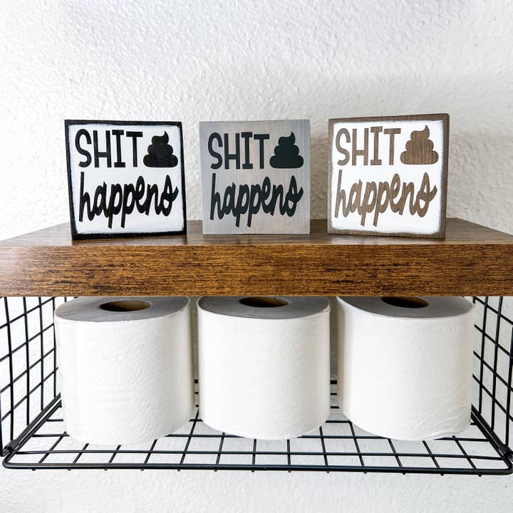 Bondegårdsbadeværelsesindretning | Neutral badeindretning | Badeskilt for engroshandel hos Ruaille Buaille Co