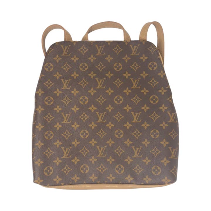 Beaudin Wholesale - Wholesale Backpack - Women's - Riley Backpack in Bronze Leather | Upcycled Louis Vuitton Full front0