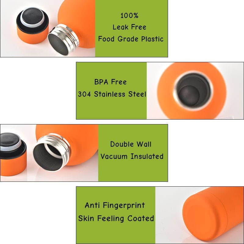 VIGOR – Engroshandel Vandflaske – Vandflaske sport rustfrit stål Vakuumkop isoleret8