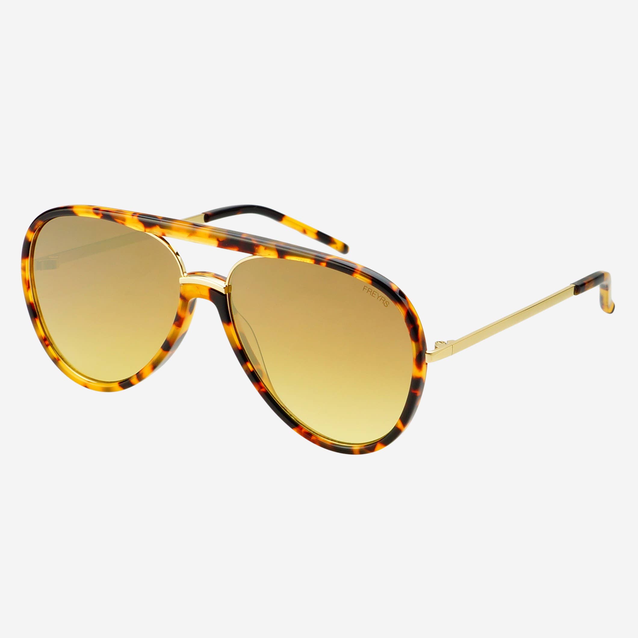 Spiegel mit Schildkröten/ Gold Shay (NEU) Pilotenbrille, Unisex   für den Großhandel auf Faire3
