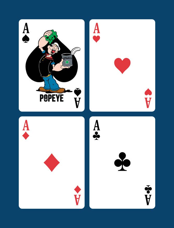 Collectible Playing Cards - Wholesale Playing Cards - Bicycle Limited Edition Popeye The Sailor Man Playing Cards7