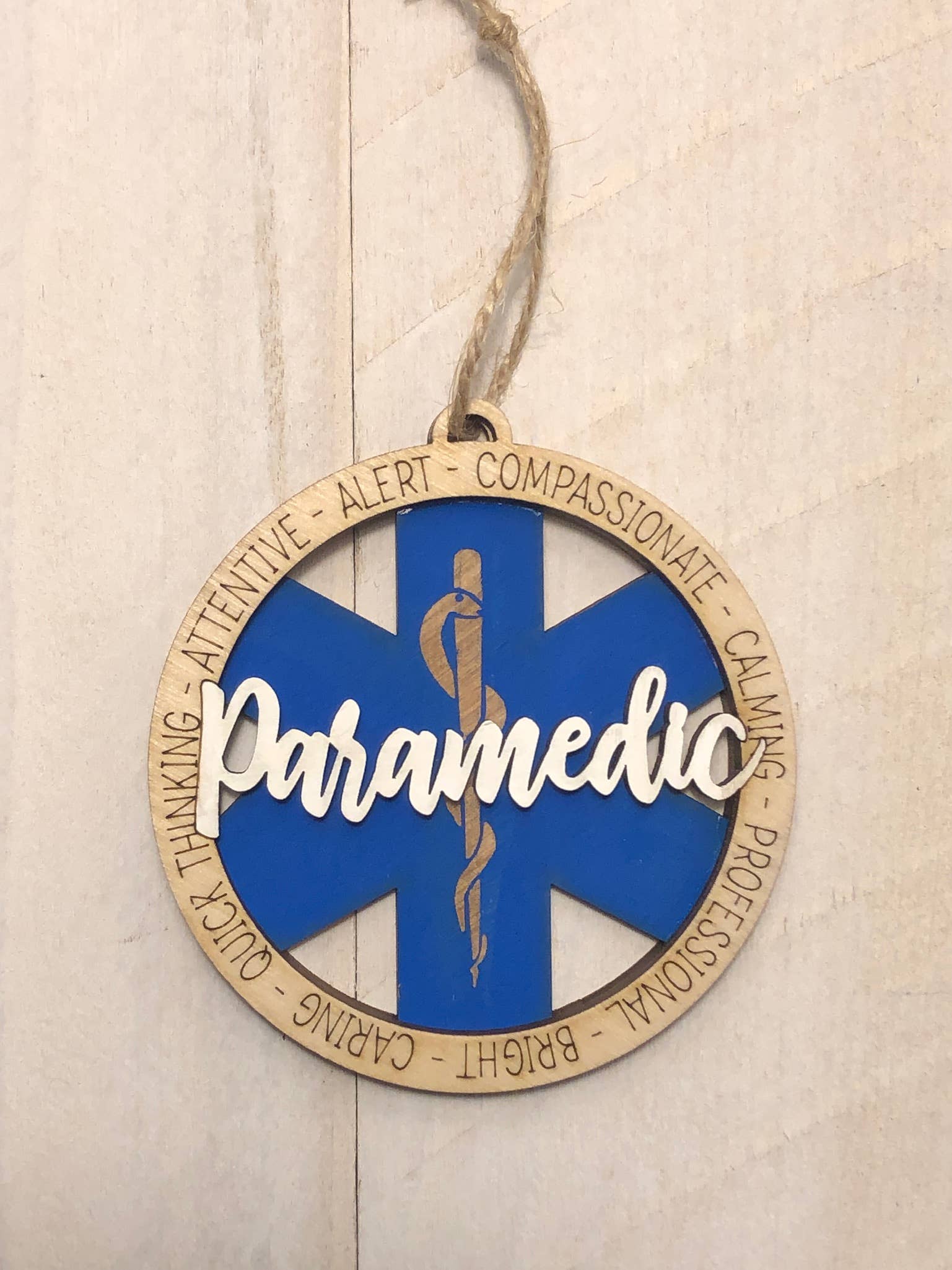 B.VerStrat Designs - Wholesale Ornament - Paramedic Ornament0
