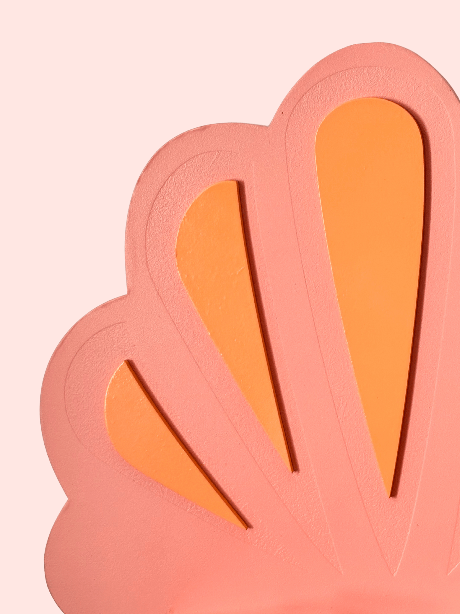 Dopamine Shelves&Decor – Prateleira de parede por atacado – Prateleira Coral Rosa em Forma de Concha | Dopamine Decor2