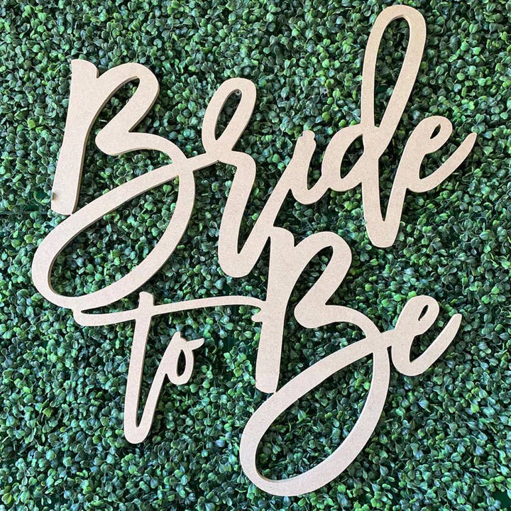 Bruid om houten teken te zijn, bruiloft achtergrond, bruiloft barbord voor wholesale door Wholesale Wood Cuts