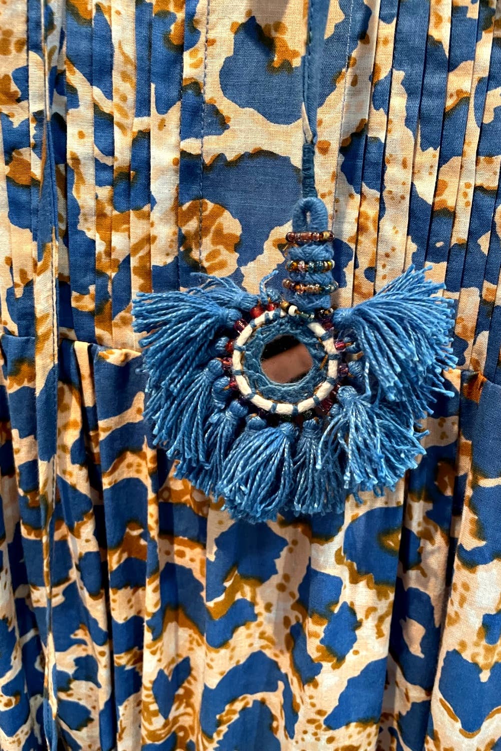 Roselle - Wholesale Dress – Women's - ROSELLE HALCYON DRESS BLUE LEO6