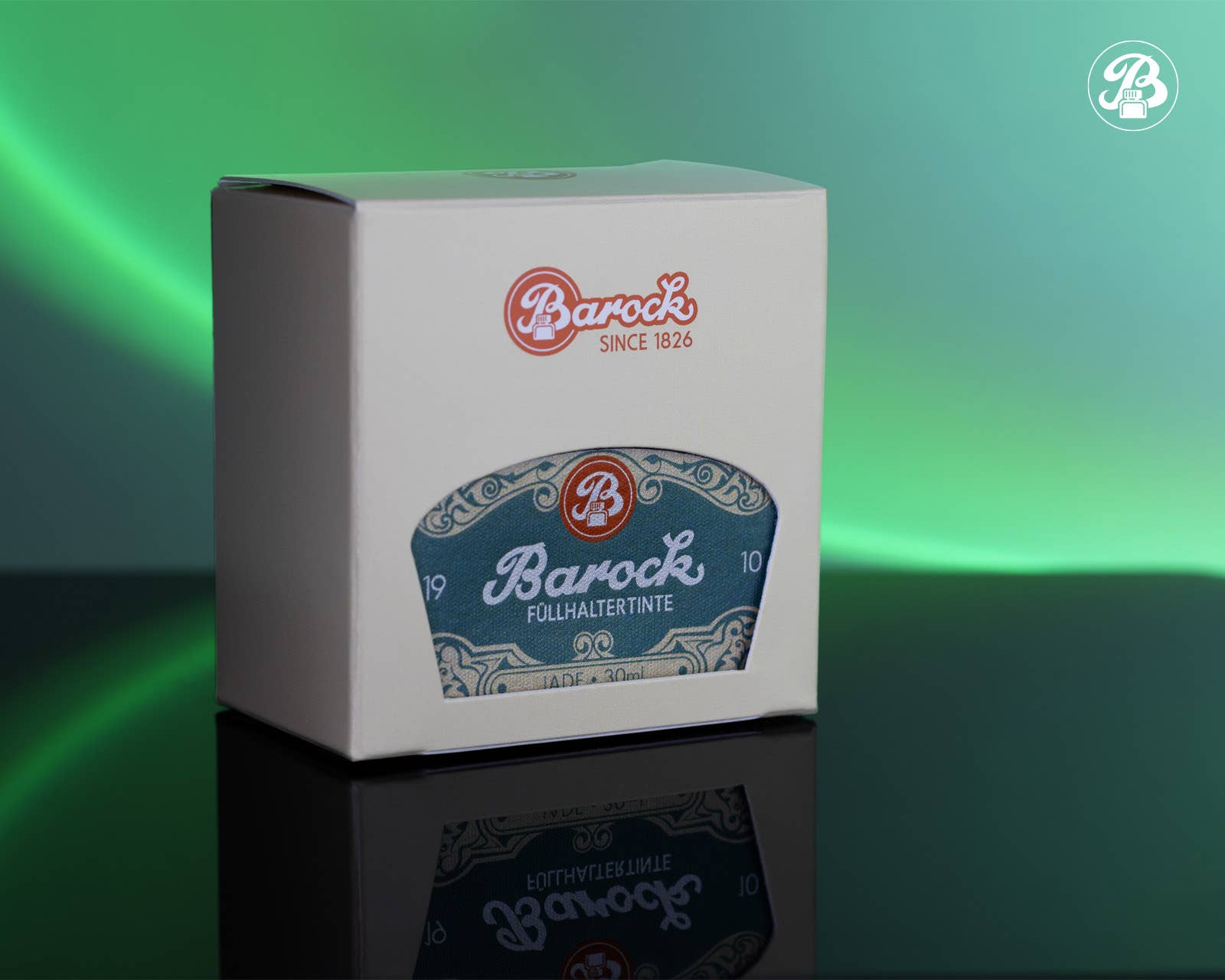 Octopus Concept GmbH – Großhandel Schreibtinte – Barock 1910 Schreibtinte Jade 30 ml6