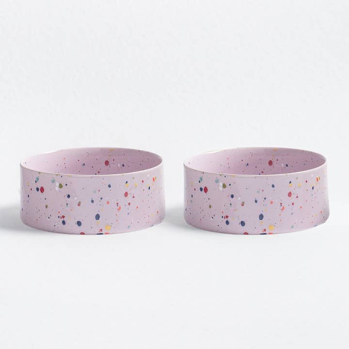 New Party Pet Bowl 16,5cm Set 2 Lilac for wholesale by Egg Back Home