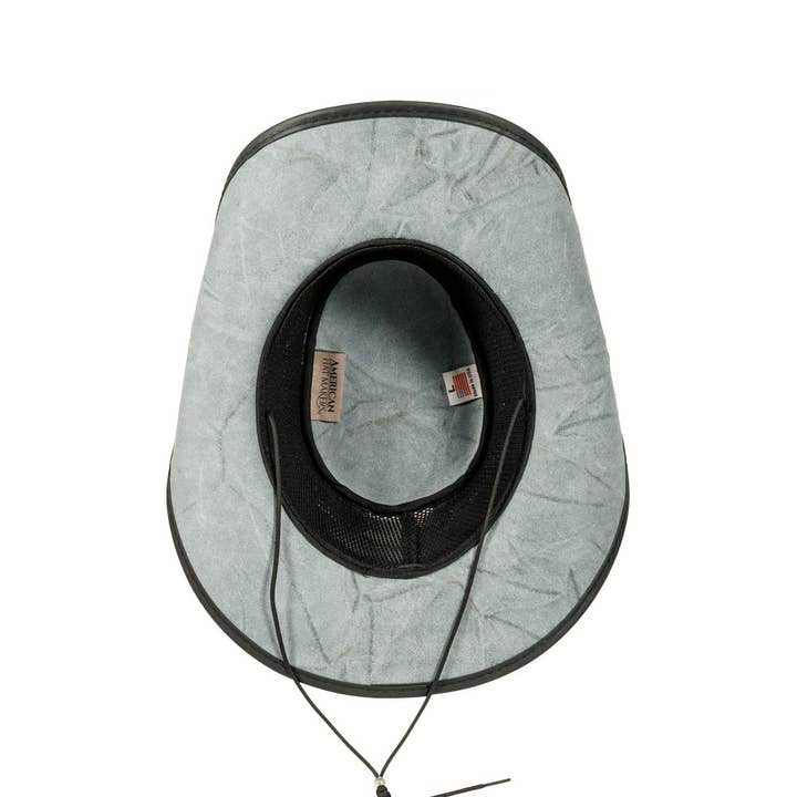 American Hat Makers - Wholesale Cowboy Hat - Unisex - Outback Leather Cowboy Hat - Style Stampede