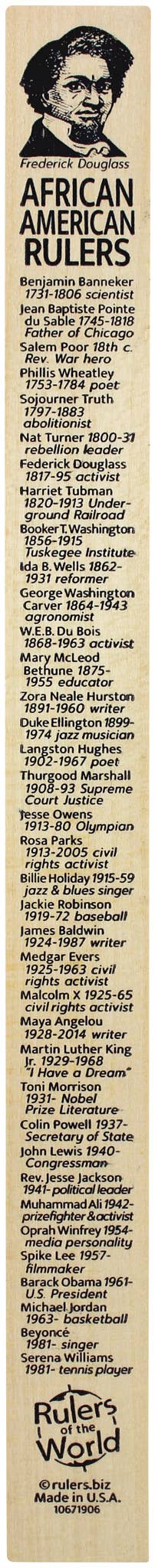 Channel Craft - Wholesale Ruler - Ruler Set - African Americans3