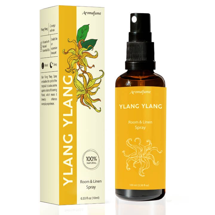 Ylang Ylang Room Spray | 100% Natural Aromatherapy Spray for wholesale by Aromafume