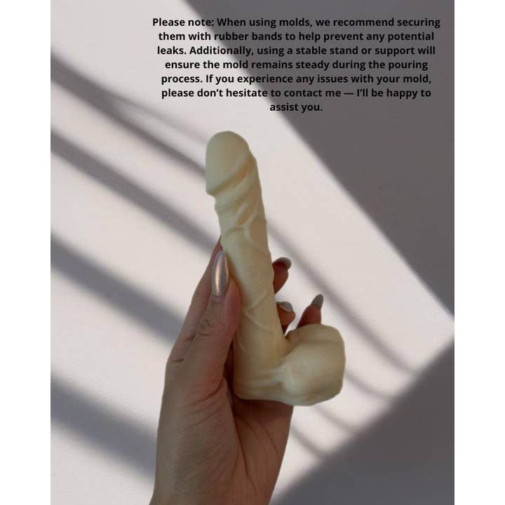 Karly’s Candles - Wholesale Craft Supplies - Naughty Silicone Mold for Candles, Resin & Chocolate2