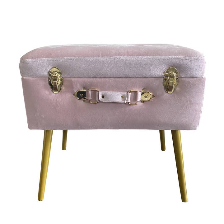 Noori Rug - Wholesale Stool - Dove Storage Stool, (20"x13.5"x19")1