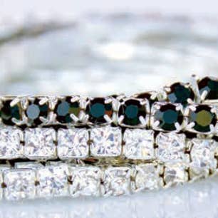 Bracelets tennis élastiques en cristal | ASSORTIMENTS & PRÉ-EMBALLAGES pour la vente par My Fun Colors