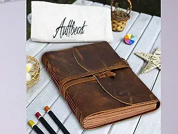 Jay mataji Handicrafts – Diário por atacado – Leather Journal w 240 Papel Vintage | Caderno Presente artesanal2