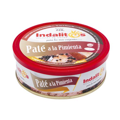 Indalitos - Wholesale Shelf Stable Prepared Meal - Pepper Pate Pate 250Gr0