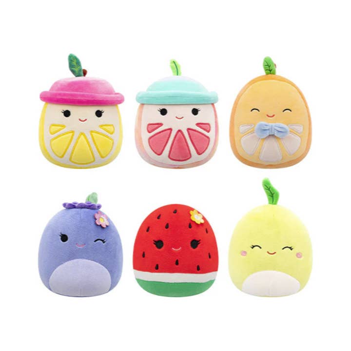 Authentic Street Signs - Wholesale Stuffed/Plush Toy - Kids & Baby - Squishmallow Plush Toy 5" Scented Mystery Bag Fruit Squad1