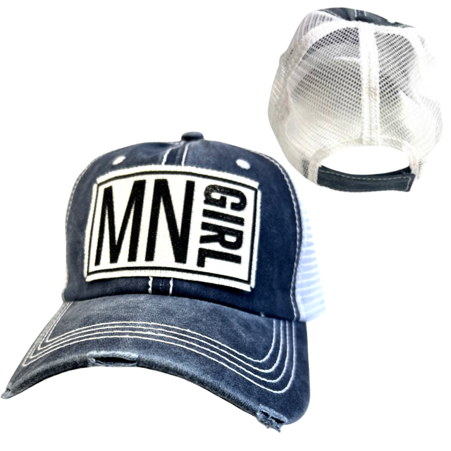 dkhandmade - Wholesale Trucker Hat - Women's - MINNESOTA GIRL HATS1