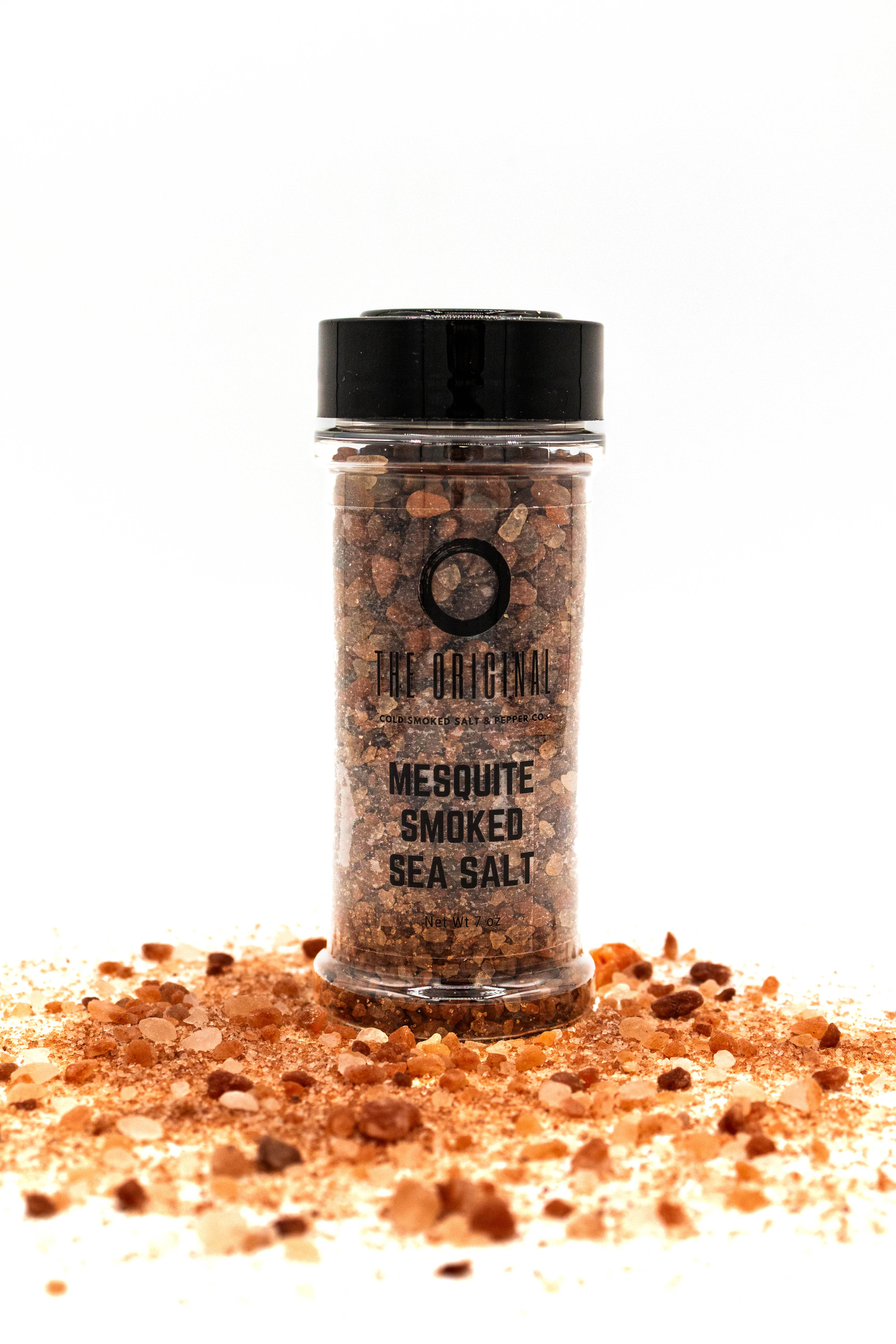 The Original Cold Smoked Salt and Pepper Co. – Großhandel Salz – Mesquite Geräucherte Meersalz1
