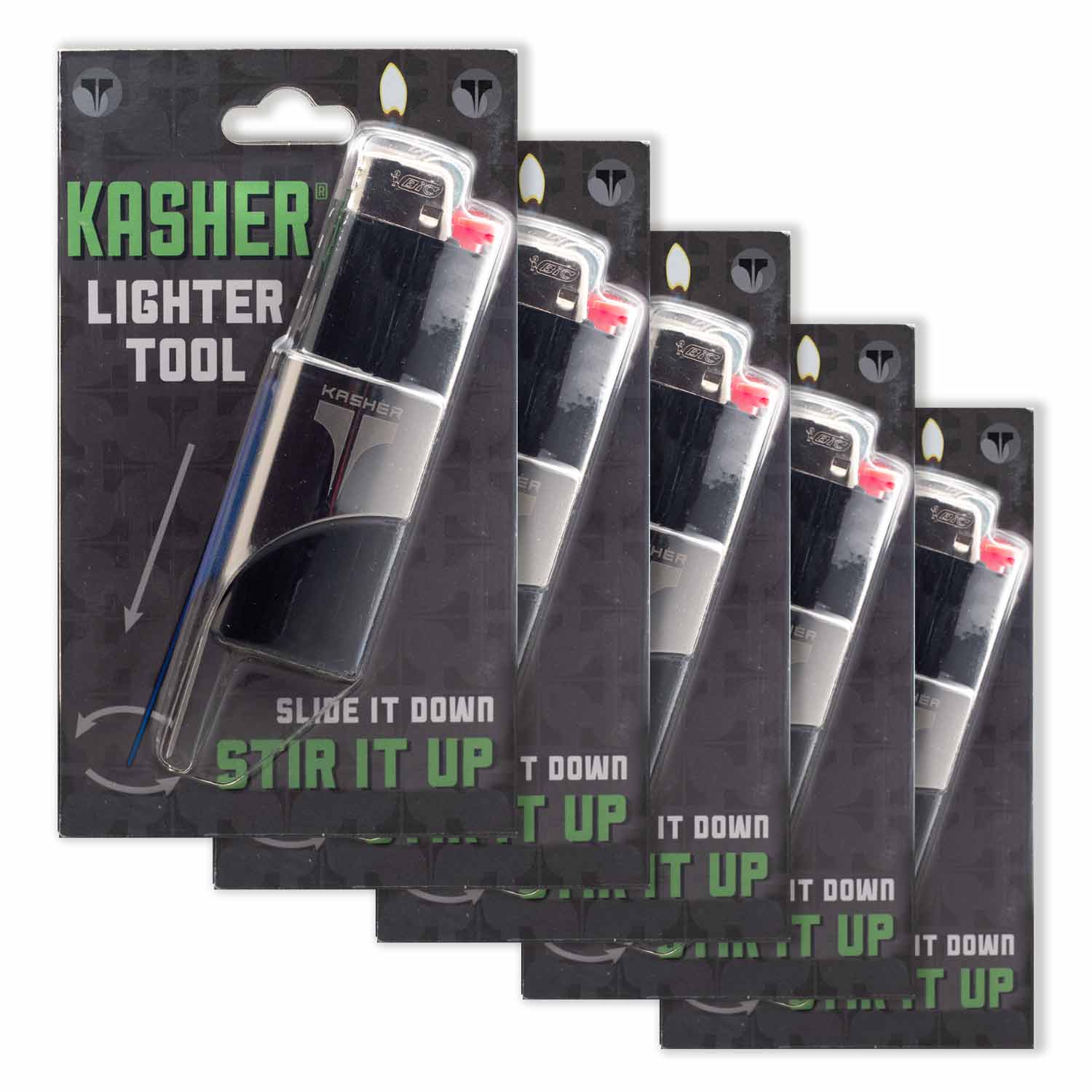 Kasher Inc - Wholesale Lighter - Kasher CLASSIC 5-Pack28