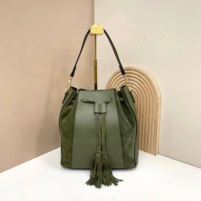 SWEET MAGIC SHOES & BAGS – Engroshandel Skuldertaske – til kvinder – LÆDER- OG RUSKINDSBOKS2