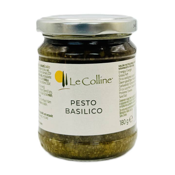 Pesto au basilic | 180g - 6,35 oz pour la vente par Le Colline UG