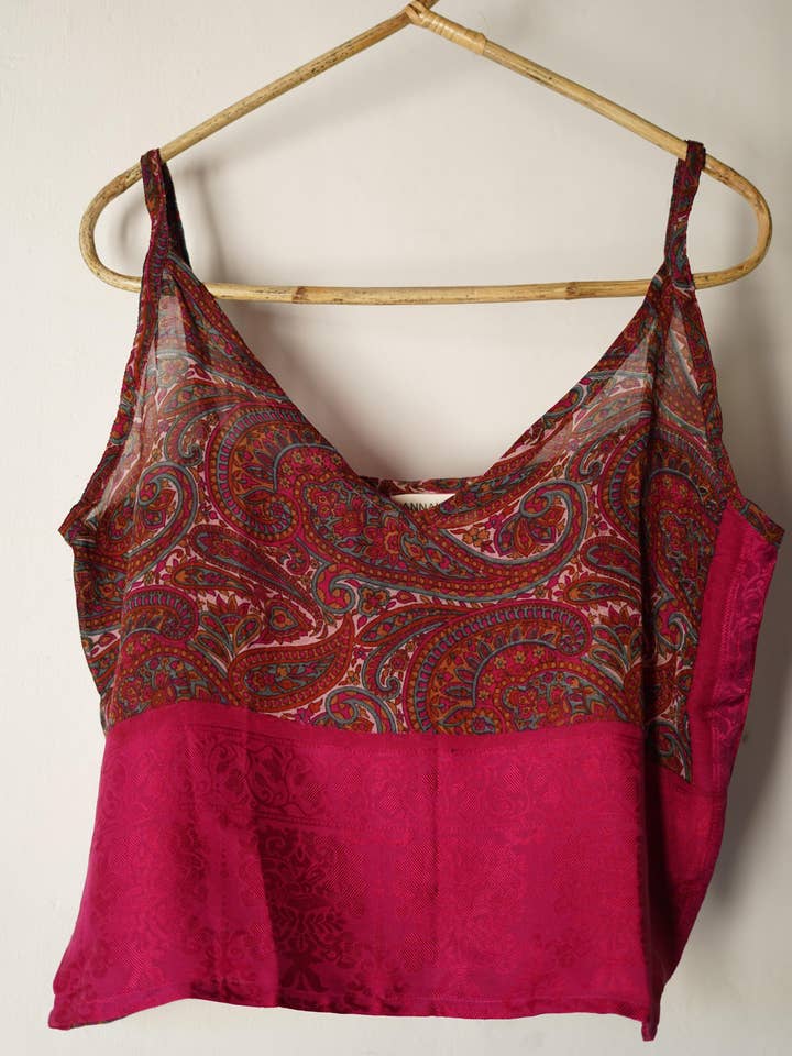 Annahmol - Wholesale Camisole - Women's - Vintage Silk Zero-Waste Cami48