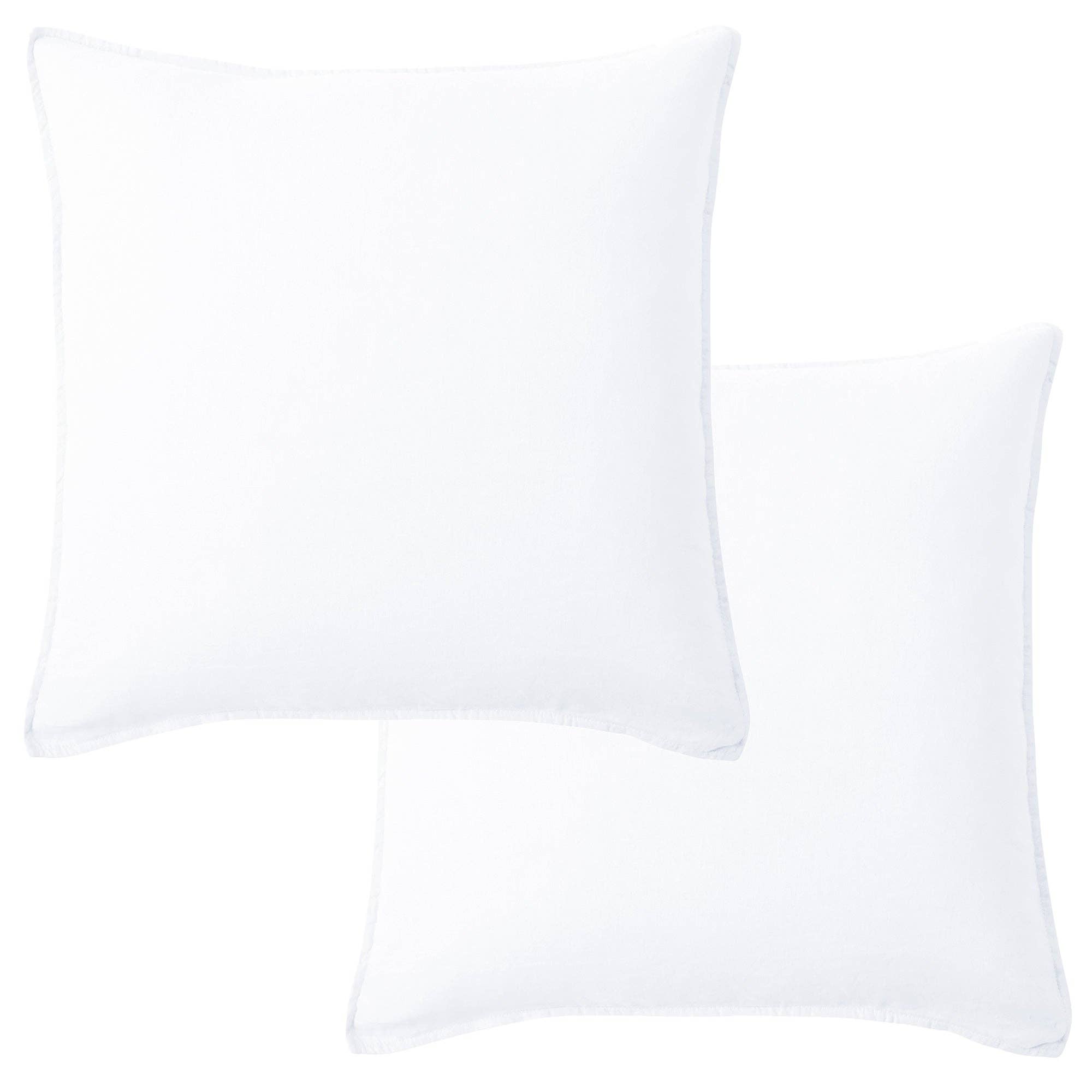 Levtex Home - Wholesale Throw Pillow Cover - French Flax Washed Linen Square Pillow Cover- Set of 26