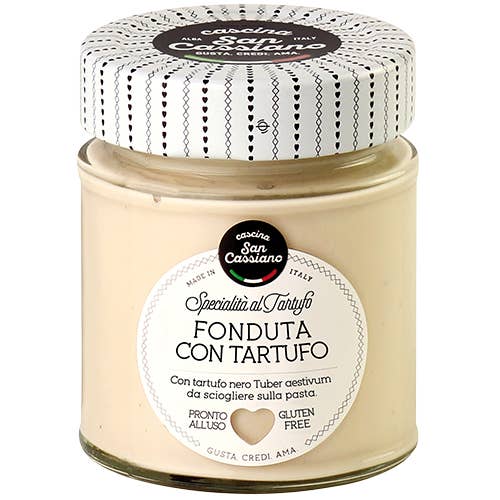 CASCINA SAN CASSIANO SRL - Wholesale Sauce - Fondue With Truffle 140 g - Gluten free