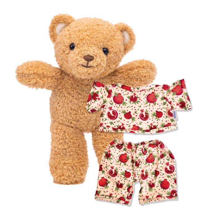 Pijama Zippy the Bear + Zippy (Passionate Pomegranate) para venta al por mayor de Zip N' Bear