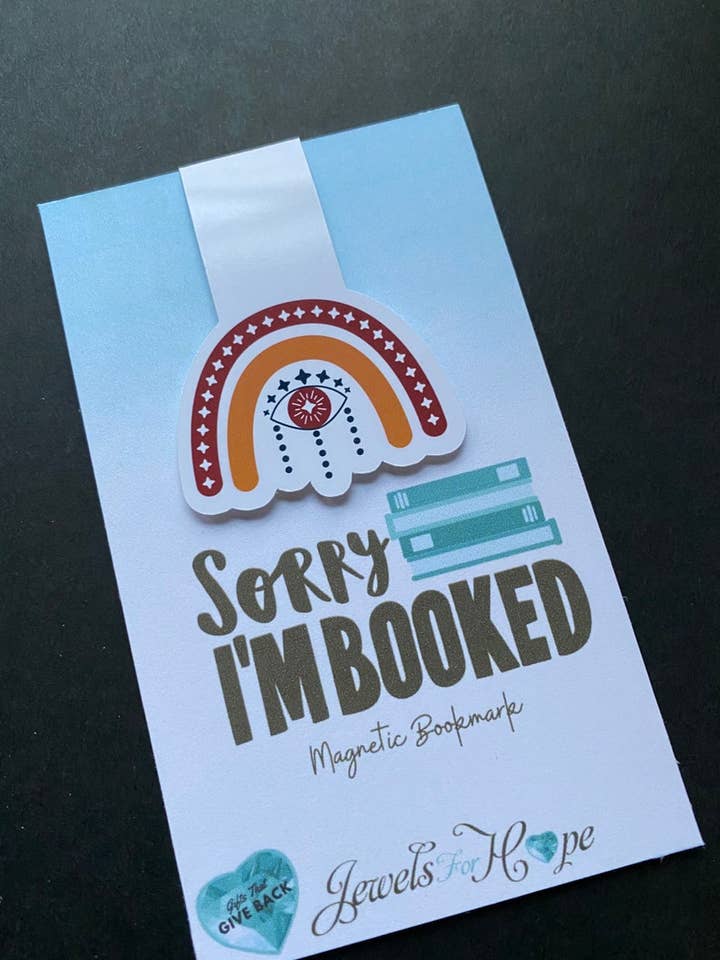 Rainbow Bookmark, Magnetic Book Mark, Book Gifts, Boho Style for wholesale by Jewels For Hope