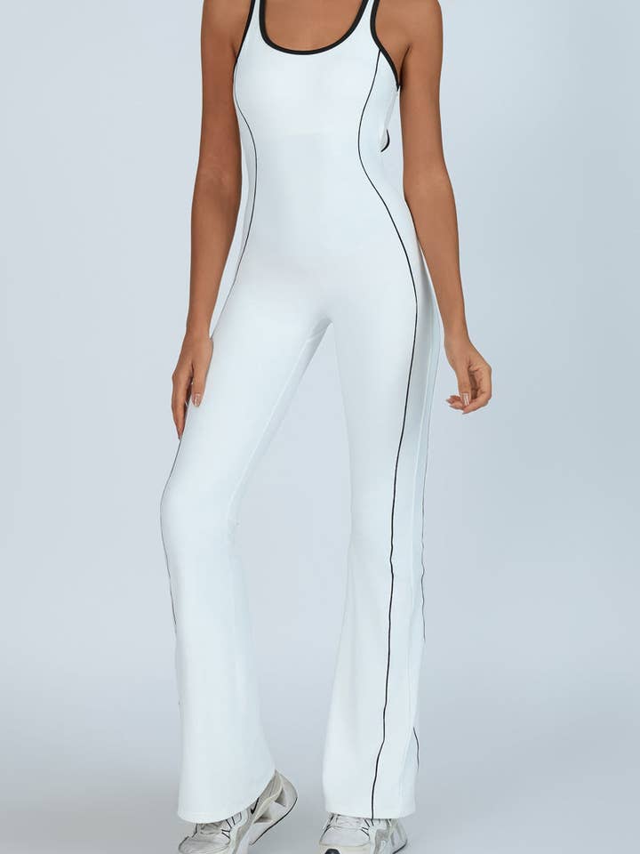 Mccolin - Wholesale Unitard - Women's - Flared Activewear Jumpsuit6