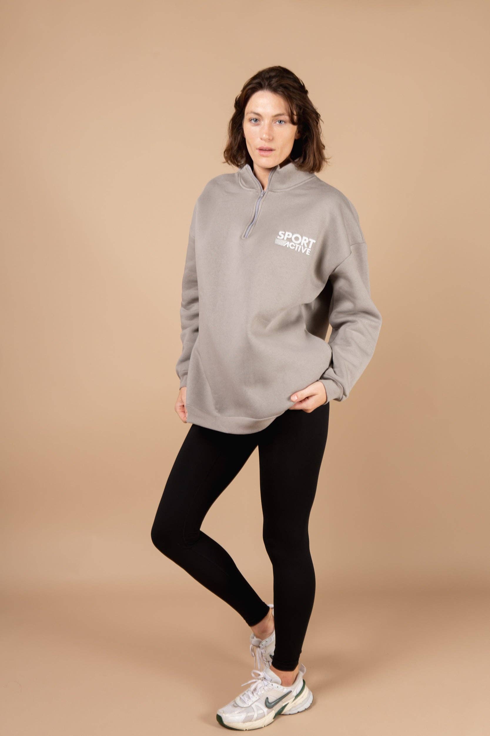 Tilley & Grace – wholesale Sweatshirt – Women's – Brooklyn Zip Sweatshirt3