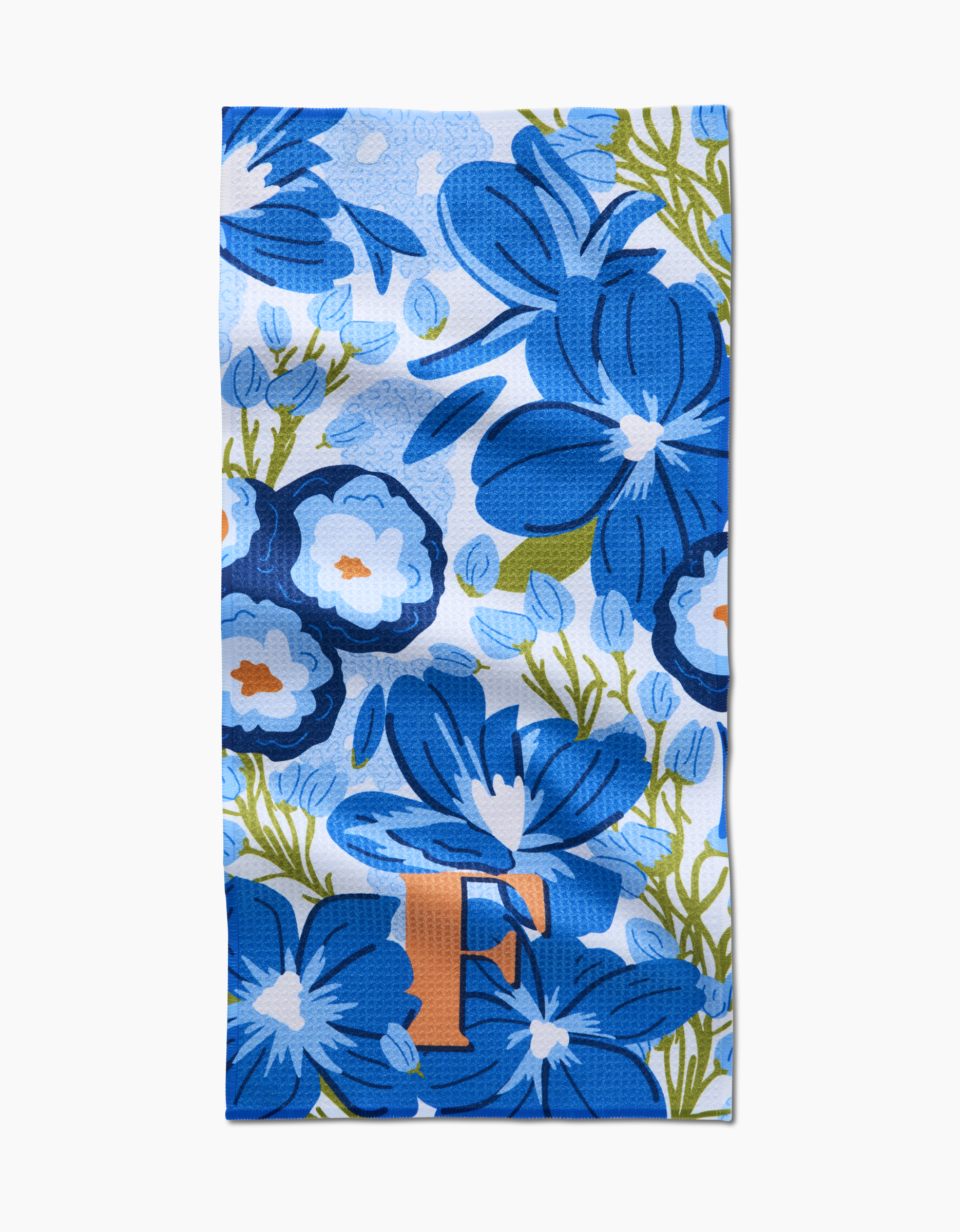 Geometry - Wholesale Tea Towel - Geometry Monogram Floral Bar Towel9