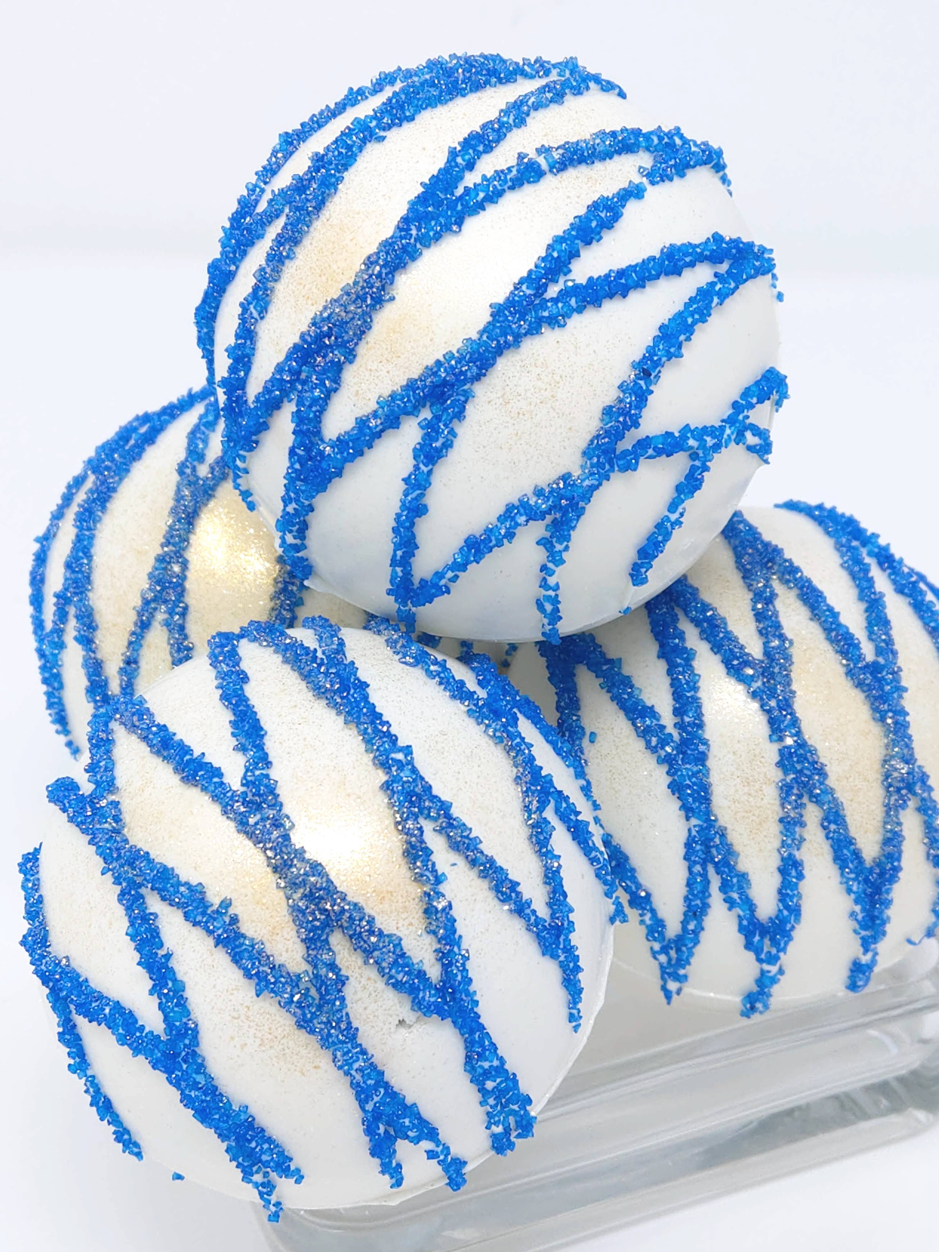 Wild Angel Treats, LLC – wholesale Hot cocoa mix/kit – Hanukkah Large Artisanal Hot Cocoa Bombs7