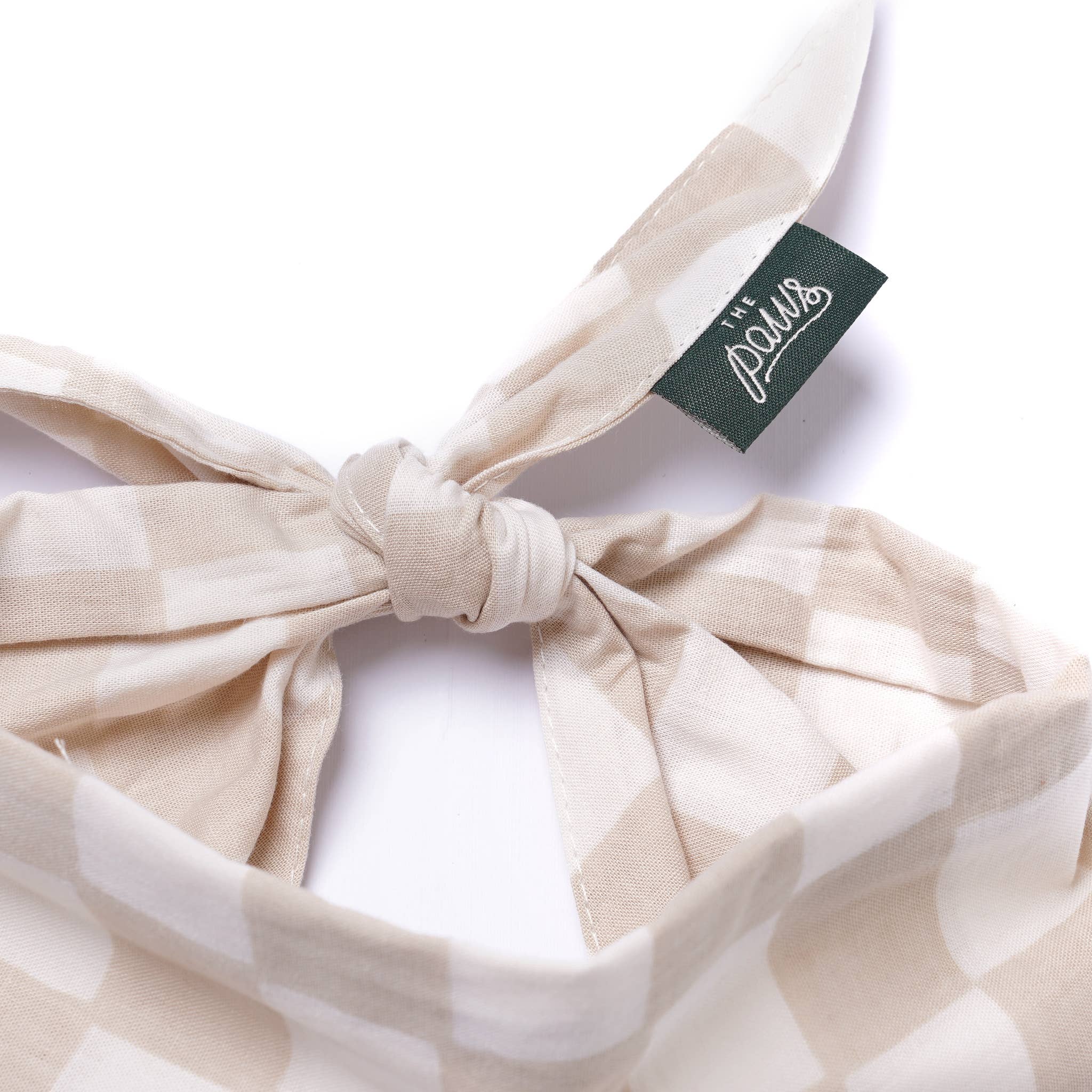 The Paws – Engroshandel Bandana - Hund – Checkers hundehalstørklæde4