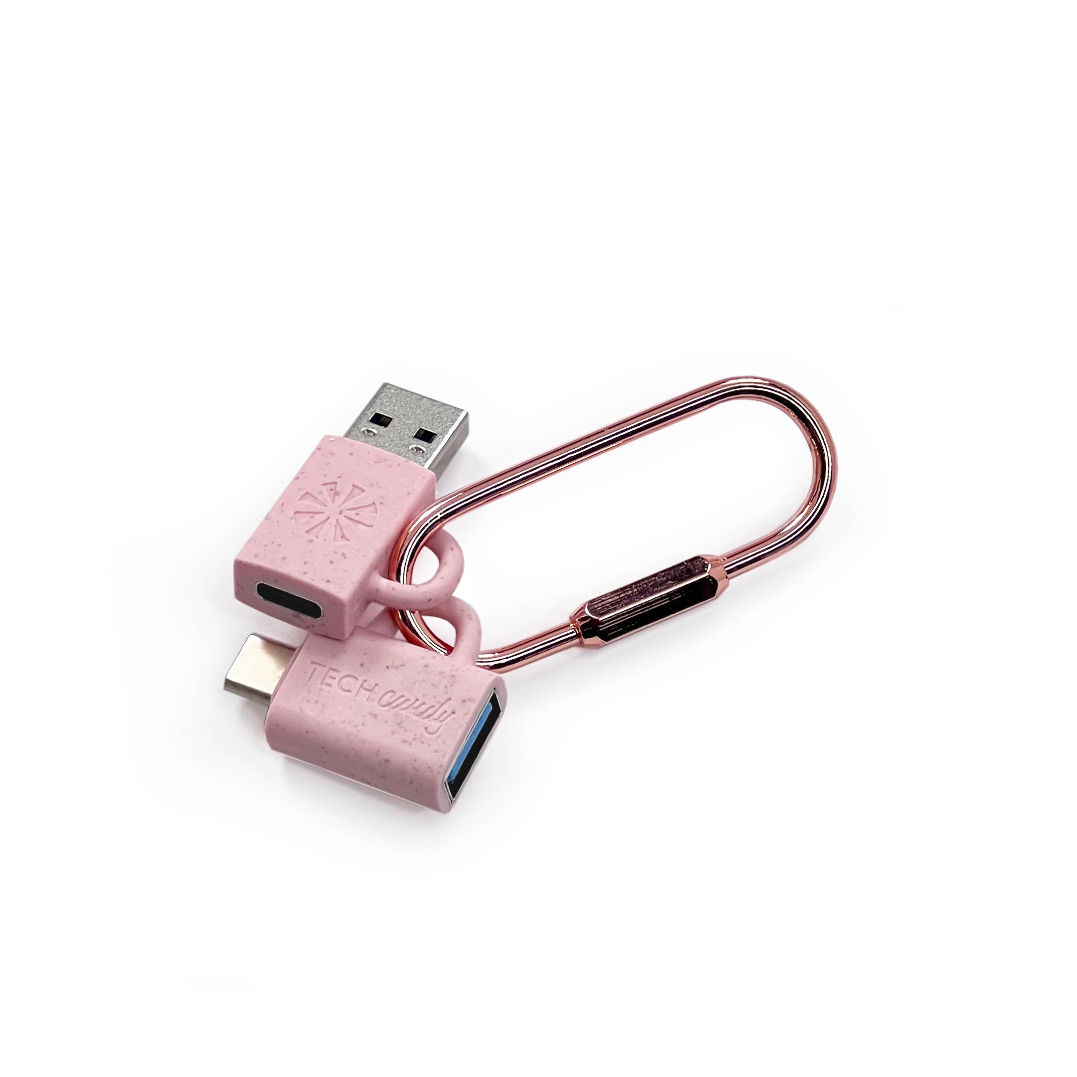 Tech Candy - Wholesale Oplaadkabel - PAS DIE SET VAN 2 ADAPTERS AAN (USB NAAR USB-C + USB-C NAAR USB)1