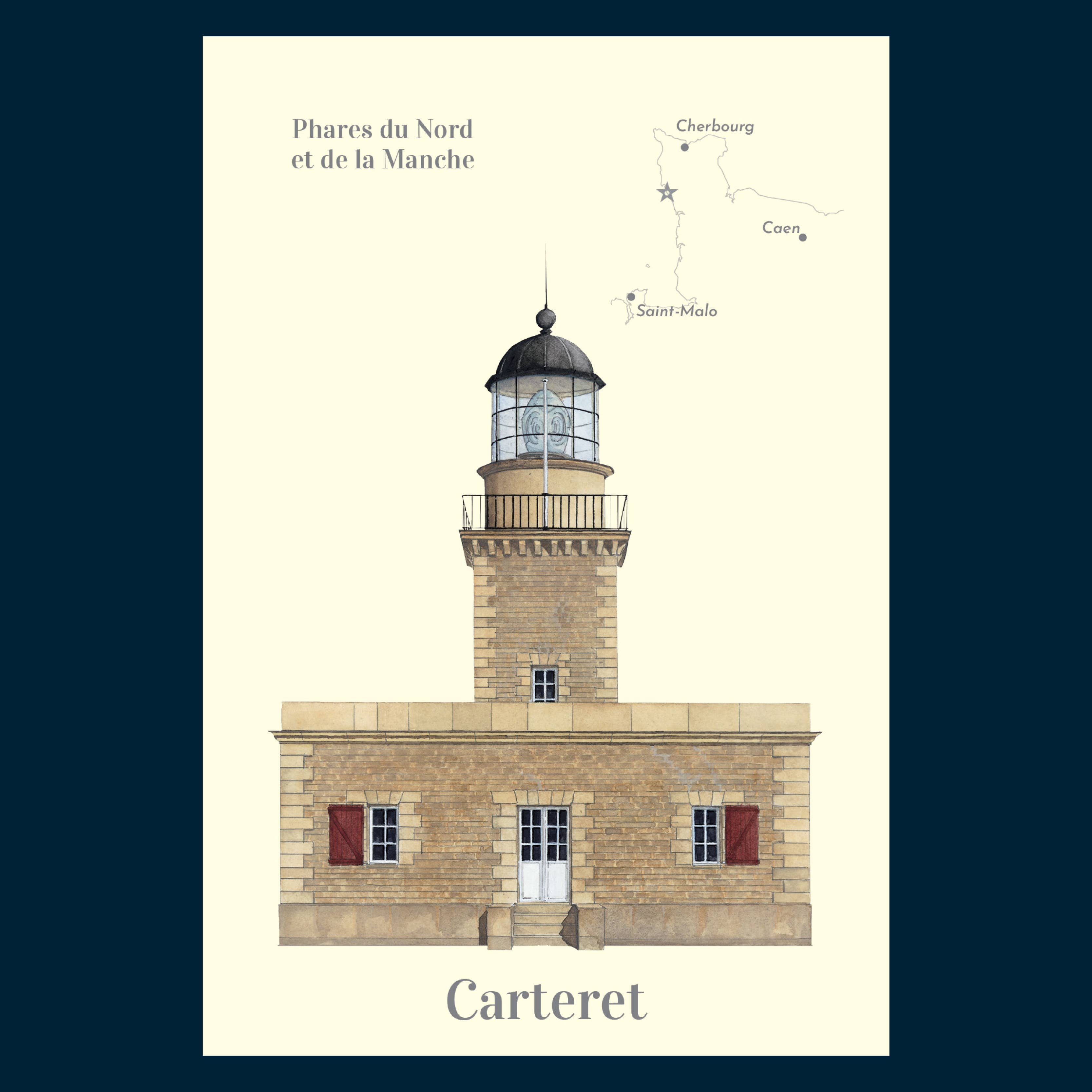 Longue-vue - Wholesale Postcard - Carteret - Postcard2
