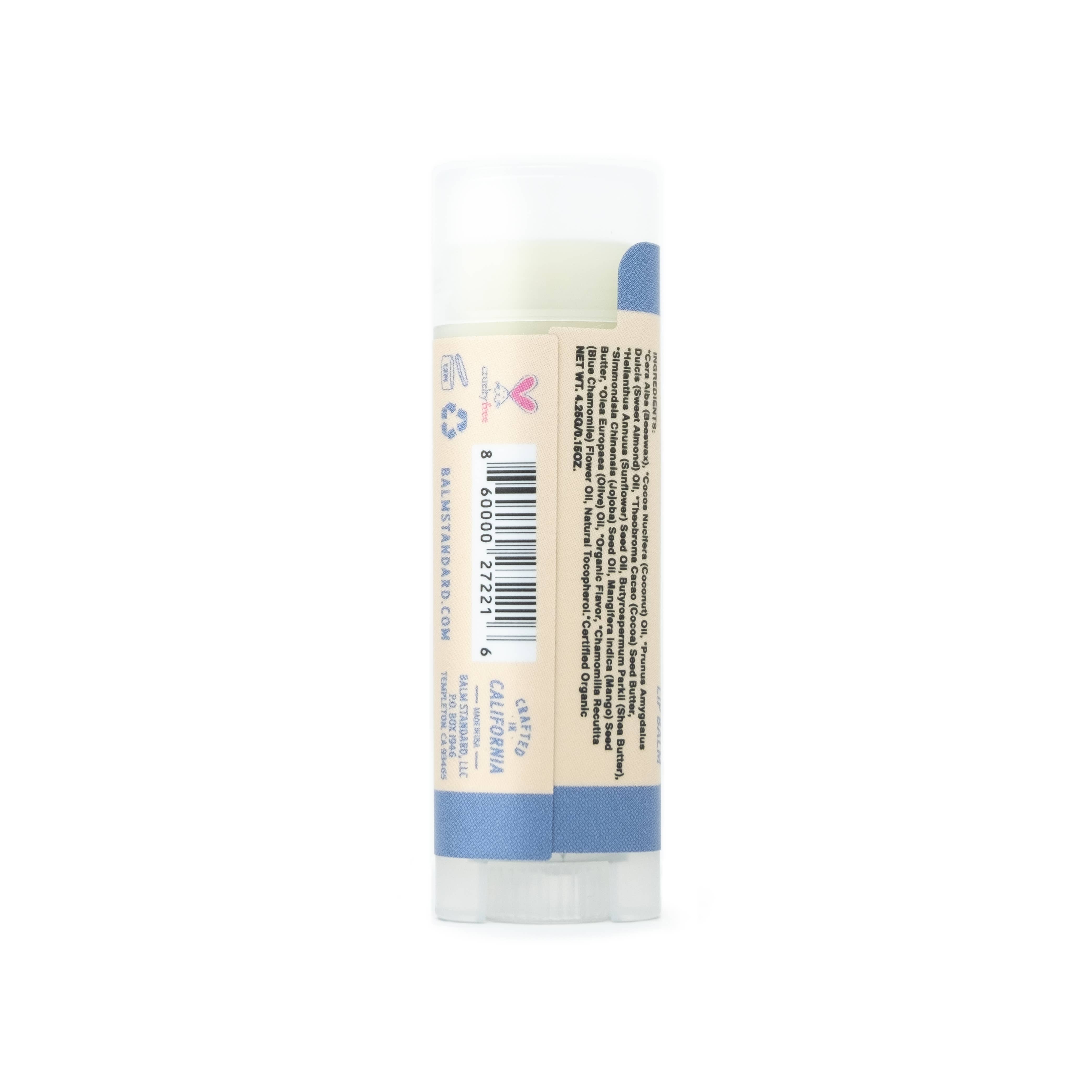 Balm Standard – wholesale Lip Balm – Lip Balm Vanilla Bean Blue Chamomile 10 Pack(Box refill Too3