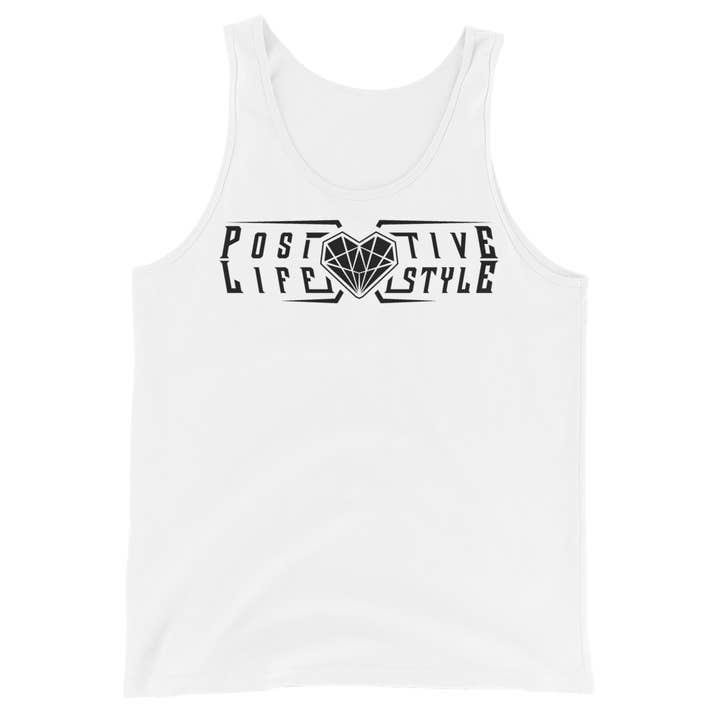 Positive Lifestyle Tank - Wit voor wholesale door Positive Lifestyle Clothing
